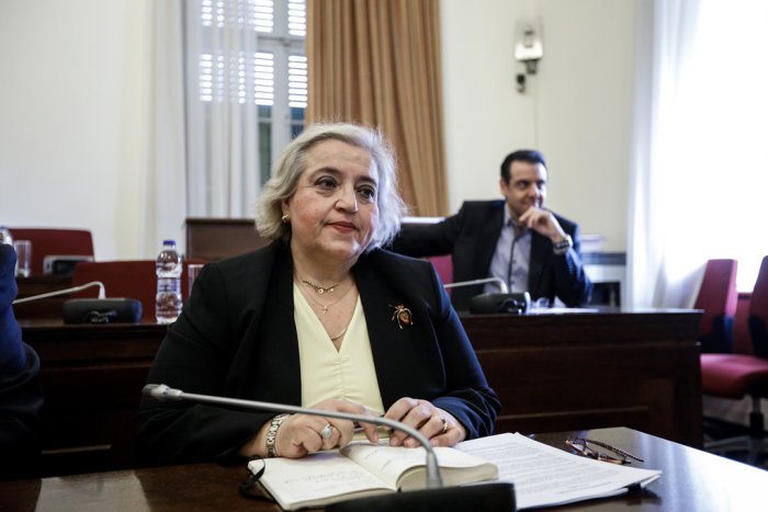 Unser Archivfoto (© Eurokinissi) zeigt die Botschafterin Griechenlands in den USA Alexandra Papadopoulou.