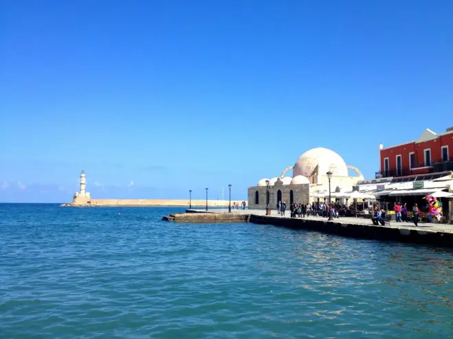 Foto (© Griechenland Zeitung): Der Leuchtturm von Chania