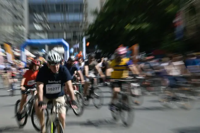 Alles rund ums Fahrrad kann auf dem dreitägigen Bike-Festival erlebt werden (© Eurokinissi).