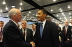 Griechenlands Premier Papandreou bei US-Präsident Obama 