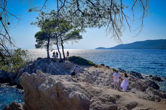 Unser Archivfoto (© Eurokinissi) ist auf Skopelos entstanden.