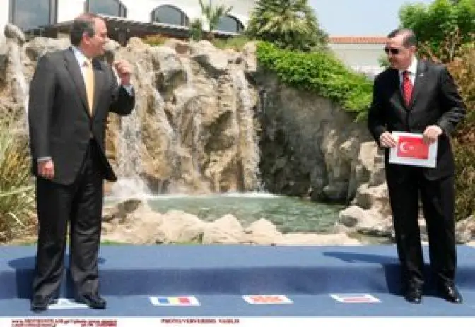 Treffen zwischen Premier Karamanlis und dem türkischen Amtskollegen Erdogan in Riga geplant