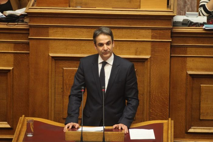 Chef der griechischen Konservativen argumentiert in Brüssel