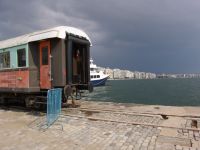 Foto © GZ Archiv/ Dunkle Wolken über Thessaloniki 
