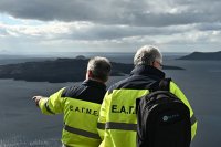 Unser Archivfoto (© Eurokinissi) entstand auf Santorini.