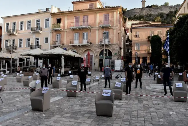 Unser Archivfoto (© Eurokinissi) entstand 2020 in Nafplion auf der Peloponnes.