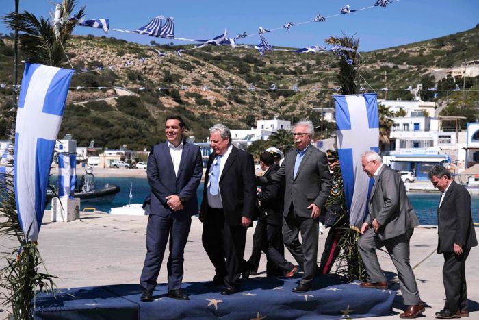 Unsere Archivfotos (© Eurokinissi) entstanden am 25. März – dem griechischen Nationalfeiertag – auf der Insel Agathonissi.