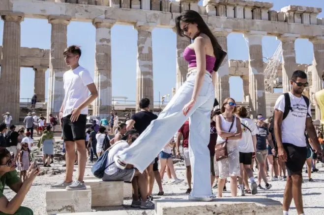 Unser Archivfoto (© Eurokinissi) entstand auf der Athener Akropolis.