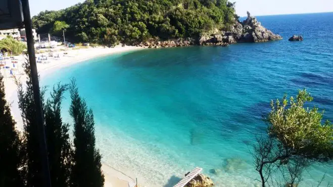 Foto © GZ-Leserin / Gabi Haas / Sarakiniko, „der Platz im Paradies"