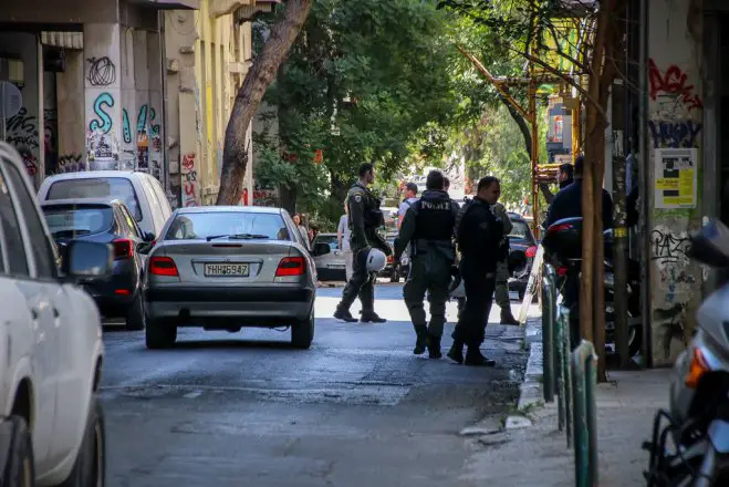 Unser Archivfoto (© Eurokinissi) entstand im Athener Stadtteil Exarchia.