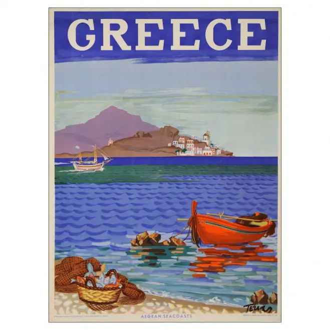 Plakat von Panagiotis Tetsis (1948) (Foto: eot)