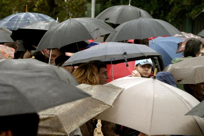 Das Wetter in Griechenland: Regen- und Gewitterstürme im ganzen Land