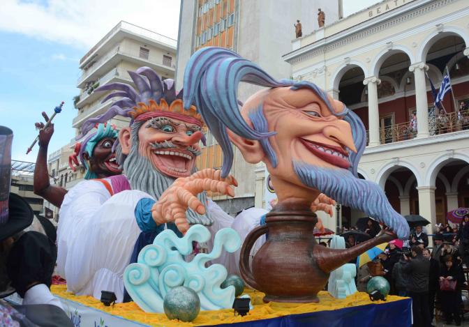 Patras bietet seit 85 Jahren das größte Faschingsfest in Griechenland