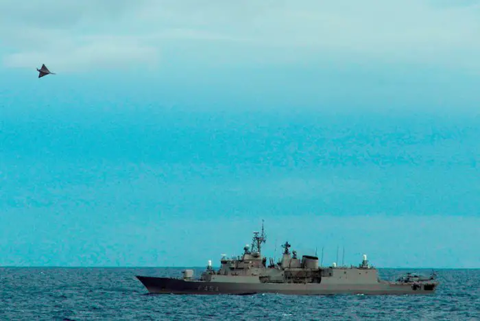 Unser Foto (© Eurokinissi) entstand während eines Manövers der griechischen Kriegsmarine im Dezember 2019.