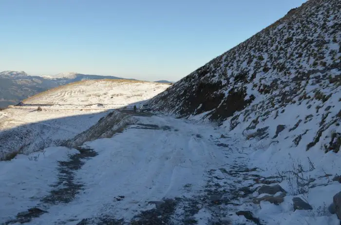 Schnee zum verlängerten Wochenende in Griechenland