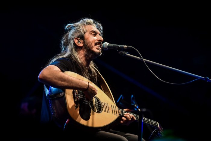 Musiker Giannis Haroulis (© Eurokinissi).