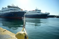 Archivfoto (© Eurokinissi) Alle Schiffe bleiben in Griechenland heute in den Häfen.