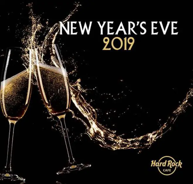 Neujahrsparty im Hard Rock Café