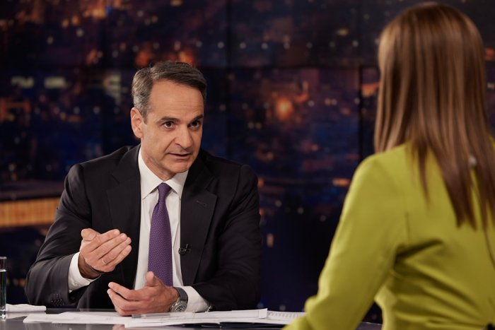 Der aktuelle Premierminister Kyriakos Mitsotakis auf unserem Archivfoto (© Eurokinissi).