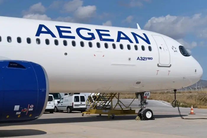 Reduzierung der Verluste bei Aegean Airlines
