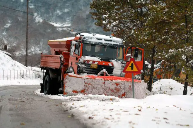 Weiße Weihnachten in einigen Teilen Griechenlands <sup class="gz-article-featured" title="Tagesthema">TT</sup>