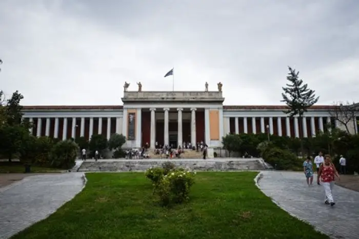 Foto (© wk): Das Archäologische Nationalmuseum in Athen