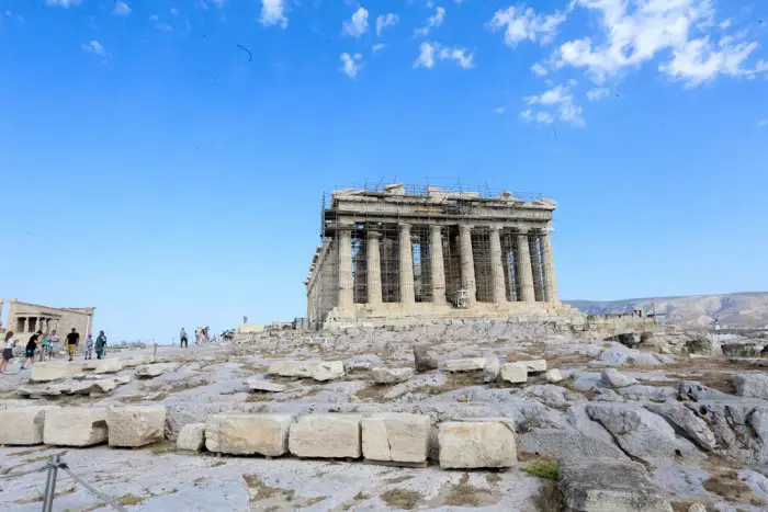 Foto (© Eurokinissi): Der Parthenon-Tempel