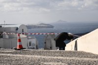 Unser Archivfoto (© Eurokinissi) entstand auf der Insel Santorini.
