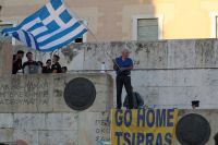 Kundgebungen gegen die Regierung in Athen und Thessaloniki 