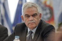 Unser Archivfoto (© Eurokinissi) zeigt den früheren Bürgerschutzminister Nikos Toskas.