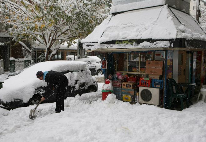 Wintereinbruch macht Inseln in Griechenland zu schaffen