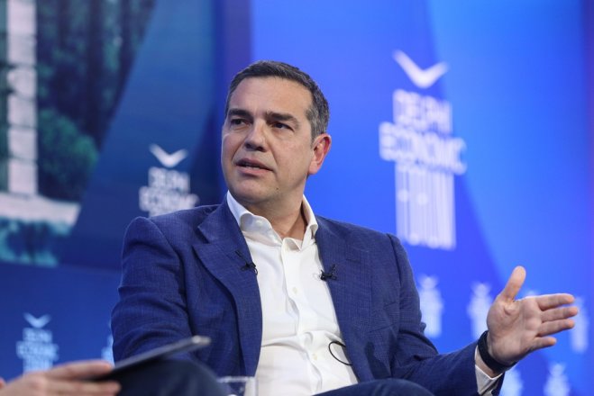 Unser Archivfoto (© Eurokinissi) zeigt den früheren Regierungschef Alexis Tsipras.