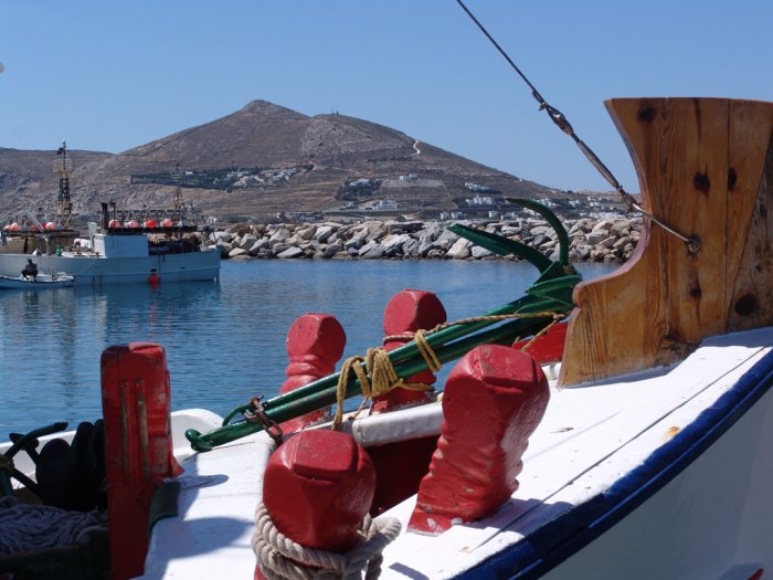 Unser Foto (© Griechenland Zeitung / Jan Hübel) wurde auf der Kykladen-Insel Paros aufgenommen.