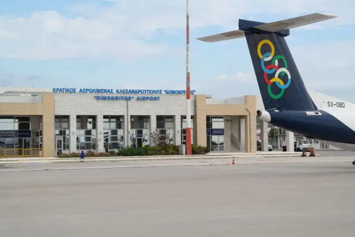 Reiserekord auf dem Athener Flughafen