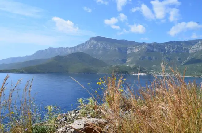 Gewitterwolken über Epirus
