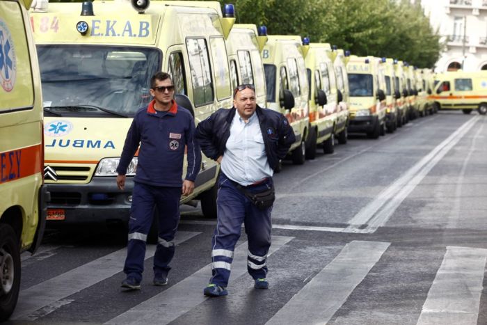 Notruf des Rettungsdienstes: Krankenwagenmangel in Griechenland