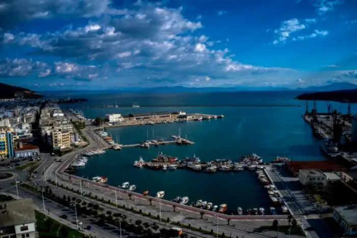 Der Hafen von Volos. Foto (© Eurokinissi)