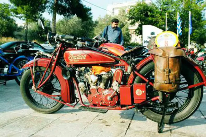 In Alimos, einem Küstenvorort von Athen, geht am Sonntag (26.9.) der &quot;Alimos Classic Motorbike Sunday&quot; über die Bühne. (Foto © Eurokinissi/Archiv)