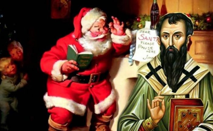 Ai Vassilis: Ein Kirchenvater als Weihnachtsmann?