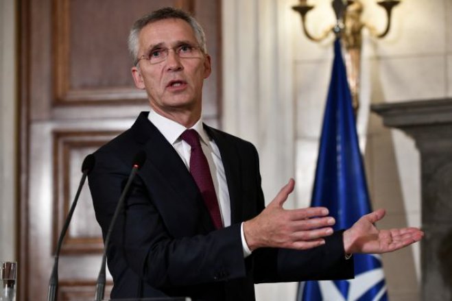 Unser Archivfoto (© Eurokinissi) zeigt NATO-Generalsekretär Jens Stoltenberg.