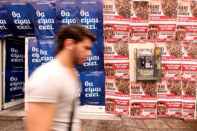 Der Wahlkampf läuft in Griechenland auf Hochtouren