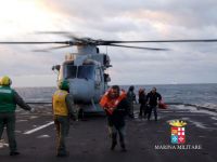 Unglücksfähre „Norman Atlantic“ in Brindisi eingetroffen 