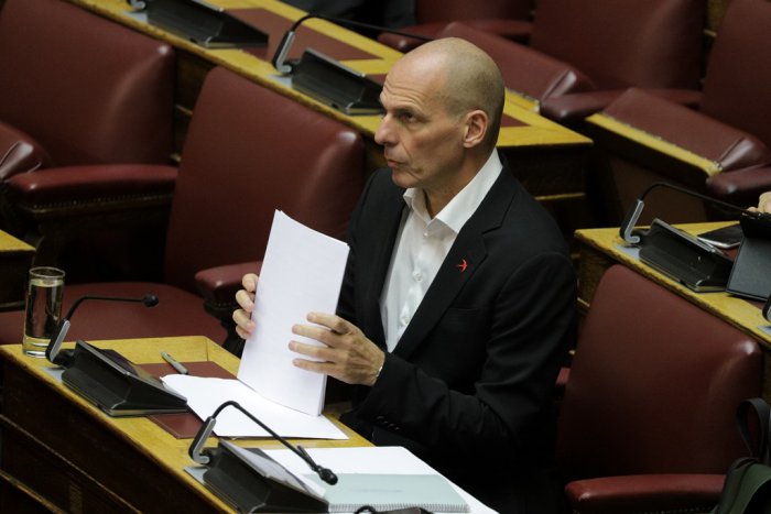 Unser Archivfoto (© Eurokinissi) zeigt den Vorsitzenden von MeRa25, Janis Varoufakis.