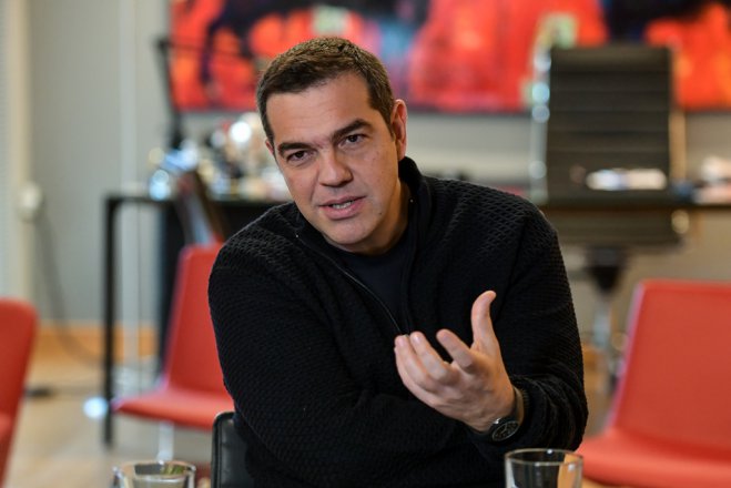 Unser Archivfoto (© Eurokinissi) zeigt Oppositionschef Alexis Tsipras.