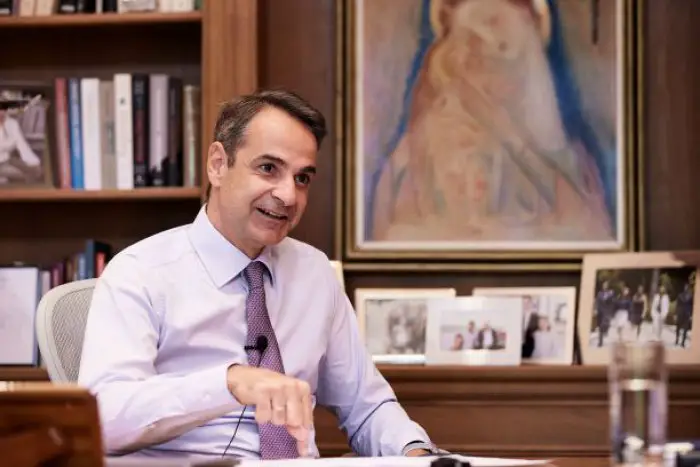 Unser Archivfoto (© Eurokinissi) zeigt Premierminister Kyriakos Mitsotakis.