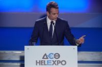 Messeauftritt des Oppositions-Chefs: Mehr Investitionen – weniger Steuern 