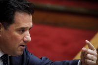 Unser Archivfoto (© Eurokinissi) zeigt den Vizepräsidenten der konservativen Oppositionspartei Nea Dimokratia Adonis Georgiadis.