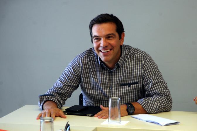 Linkspolitiker Tsipras arbeitet an seinem politischen Profil