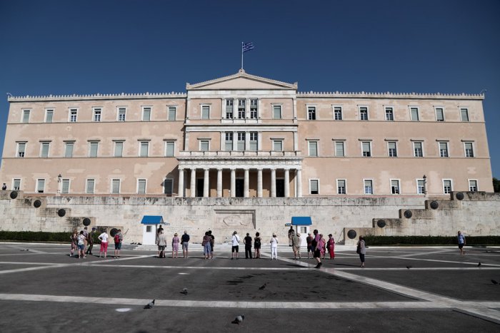 Unser Archivfoto (© Eurokinissi) zeigt das Parlament in Athen