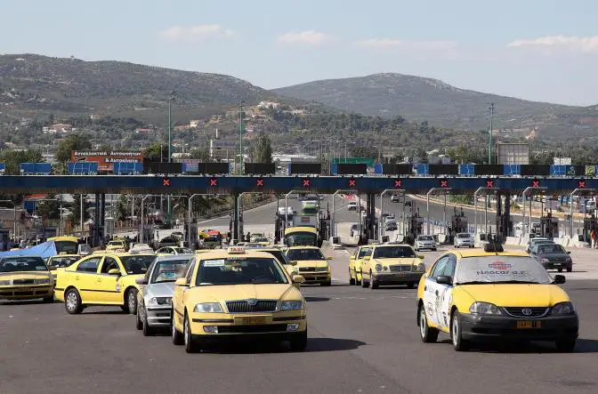 Griechenland verliert Einnahmen durch Taxi-Streik
